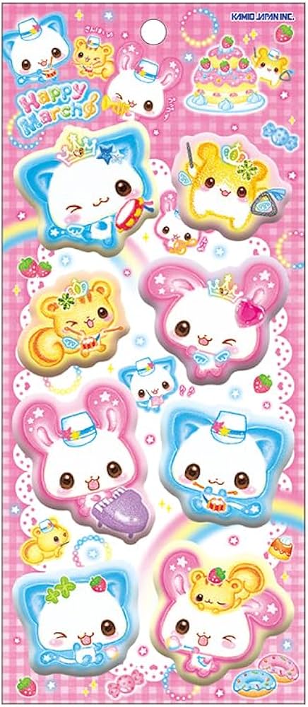 も―っともっちりシール ハッピーマーチの画像