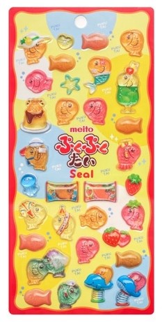 ぷくぷくたいシールの新作商品ビジュアル