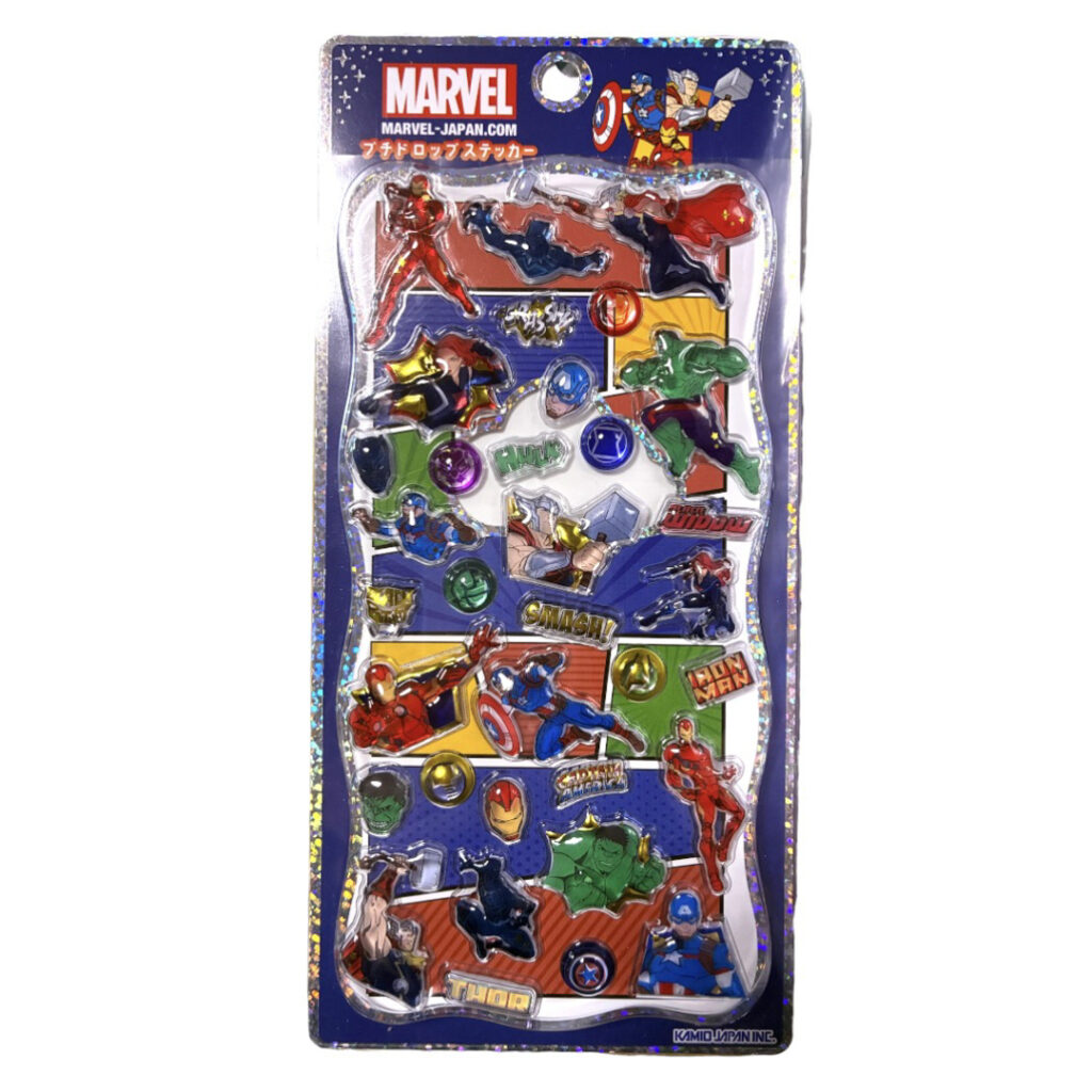 アベンジャーズのプチドロステッカーの商品画像