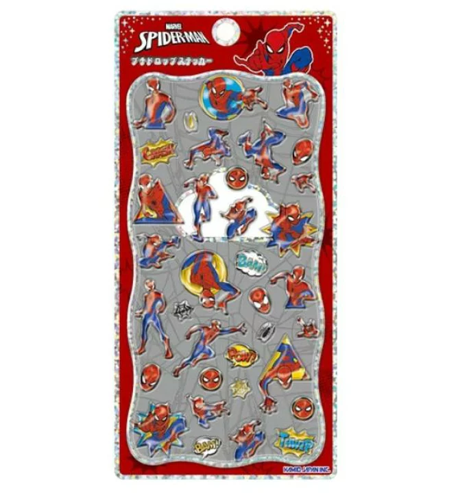 スパイダーマンのプチドロステッカーの商品画像
