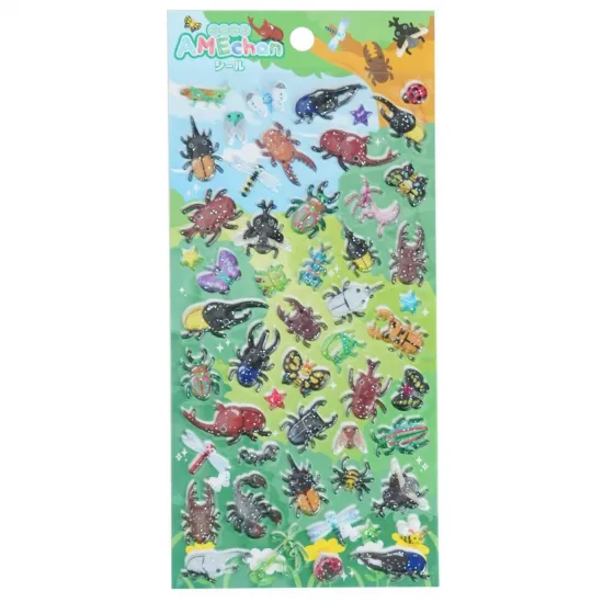 ラメあめちゃんシール こんちゅうの商品画像