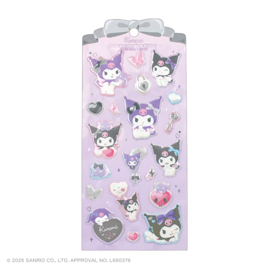 サンリオマシュマロシール新作_クロミ
