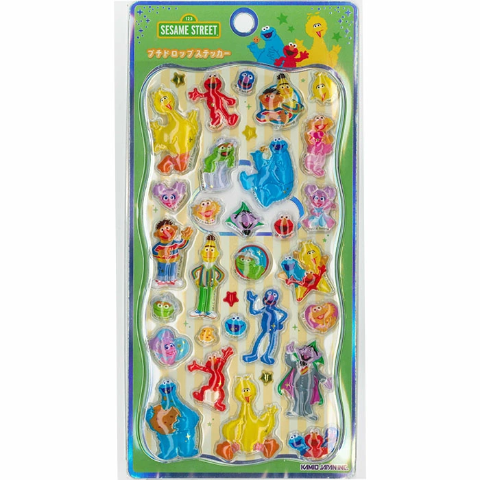 プチドロップステッカー セサミストリート グリーンの商品画像