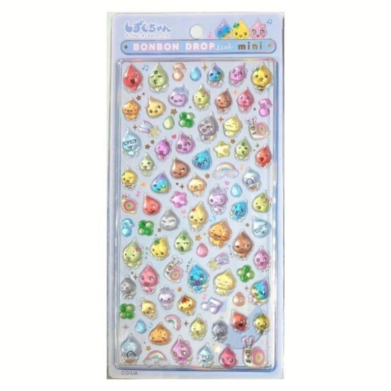 ボンボンドロップシール　しずくの森のなかまたちの画像