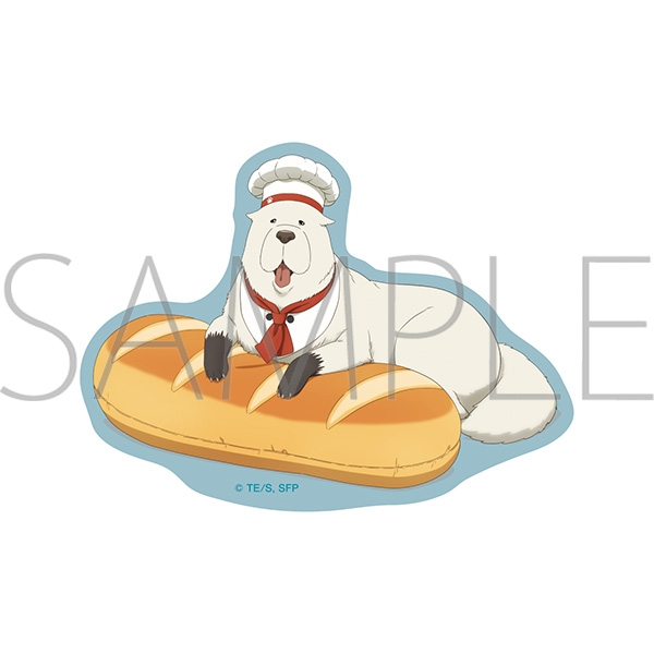 SPY×FAMILY ダイカットステッカー ボンド・フォージャー(フランスパンとコック帽姿)