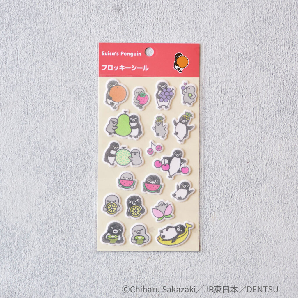 Suicaのペンギン フロッキーシールフルーツの画像