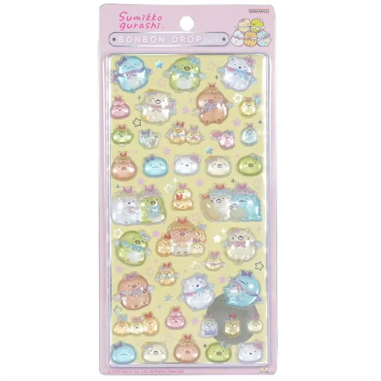 ボンボンドロップシール すみっコぐらし ピンク
