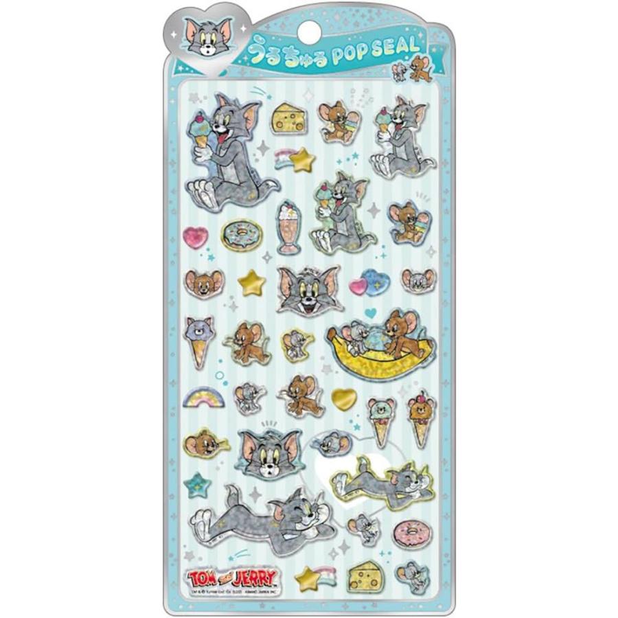 トムとジェリーのうるちゅるポップシールの商品画像